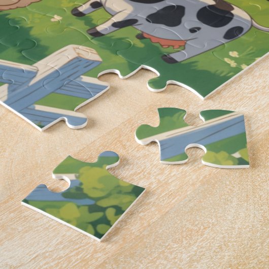 All the Farm Animals Legpuzzel (Zijkant)