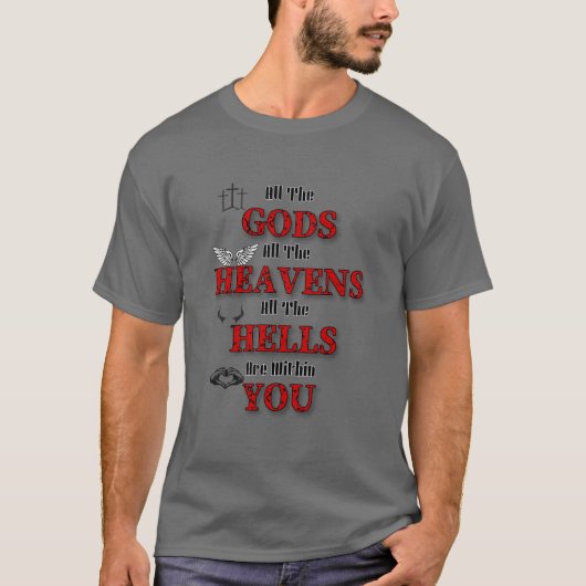 All The Heavens T-shirt (Voorkant)