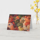 All The Pretty Pumpkins Wenskaart Kaart (Gele Bloem)