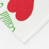 All the World, Many languages for Merry Christmas Fleece Deken (Hoek)