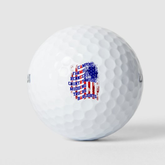 All Things America Golfballen (Voorkant)