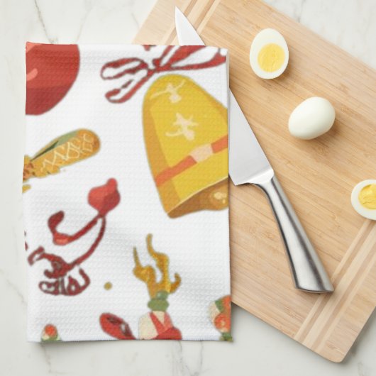 All things Christmas Theedoek (Quarter Fold)