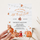 All Things Fall Festival Party Invitation Kaart