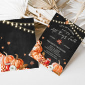All Things Fall Party Invitation Kaart