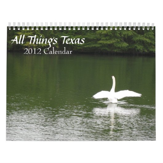 All Things Texas 2012 Agenda Kalender (Hoes)