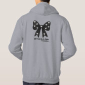 All Tied Up In Style – Chic Minimalist Bow T-Shirt (Achterkant)