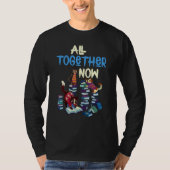 All Together Now Summer Reading Program 2023 Book  T-shirt (Voorkant)