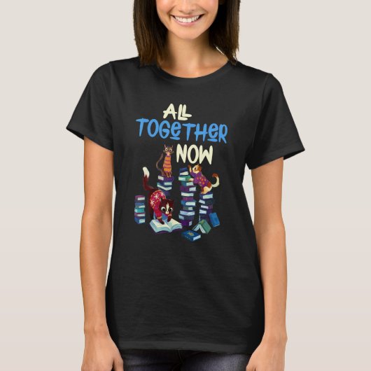 All Together Now Zomerleesprogramma 2023 Boek  T-shirt (Voorkant)