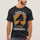 All Valley Karate Champion Dark T-shirt (Voorkant)
