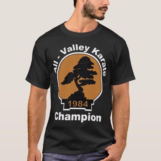 All Valley Karate Champion Dark T-shirt (Voorkant)