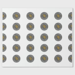 All Virgo Everything Signature Patroon Verpakking Cadeaupapier