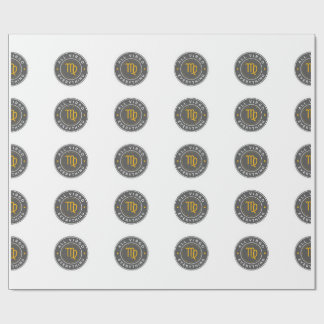 All Virgo Everything Signature Patroon Verpakking Cadeaupapier
