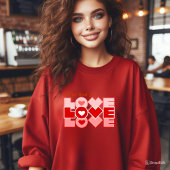 All We Need is Love Typografie T-shirt