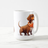 All-Weather Friend Sausage Dog Mok (Voorkant rechts)