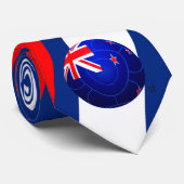 All Whites - Nieuw-Zeeland Football Stropdas (Opgerold)