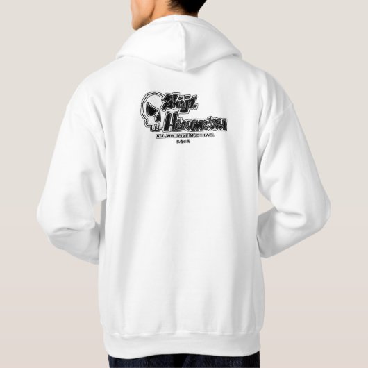 ALL WHO LIVE MUST FALL HOODIE (Achterkant)