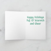  All Wrapped Holiday Christmas Kaart (Binnen)