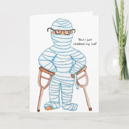 All Wrapped Up Get Well Kaart