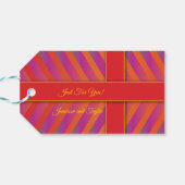 All Wrapped Up Gift Tag Cadeaulabel (Achterkant Horizontaal)