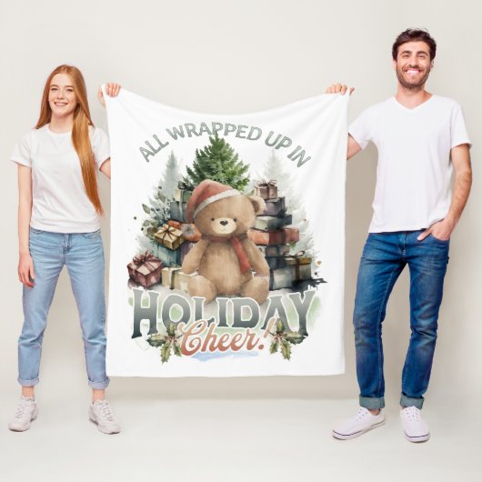  all wrapped vakantie fleece deken (In situ)