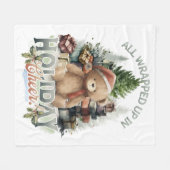  all wrapped vakantie fleece deken (Voorkant (Horizontaal))