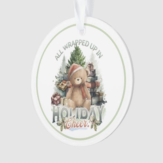  all wrapped vakantie ornament (voorkant)