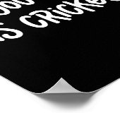 All You Need Is Cricket  Poster (Hoek)