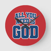 All you need is God Ronde Klok (Voorkant)
