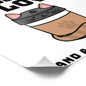 All you need is love and a cat of kluis foto afdruk (Hoek)