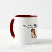 All You Need Is Love and a Cavalier Mug Mok (Voorkant links)