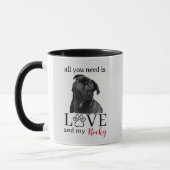 All You Need Is Love and My Dog – Custom Pet Name  Mok (Links)