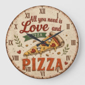 All You Need Is Love and Pizza Grote Klok (Voorkant)