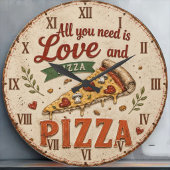 All You Need Is Love and Pizza Grote Klok