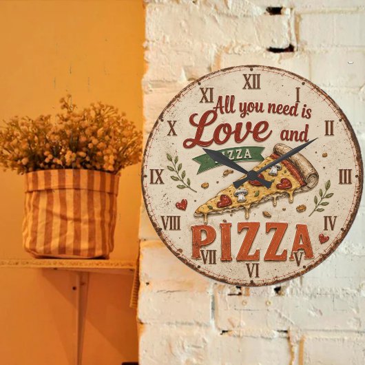 All You Need Is Love and Pizza Grote Klok