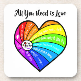 All You Need is Love Bier Onderzetter