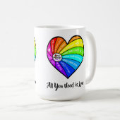 All You Need is Love Koffiemok (Voorkant rechts)