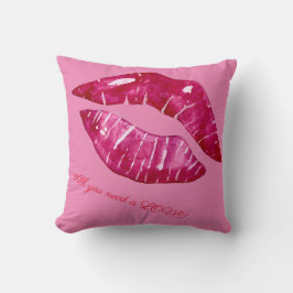 All you need is love motif on throw cushion kussen