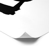 All You Need Is Love | Penseelkalligrafie-Poster Poster (Hoek)