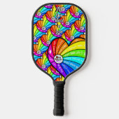 All You Need is Love Pickleball Paddle (Achterkant)