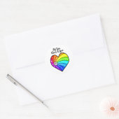 All You Need is Love Ronde Sticker (Envelop)