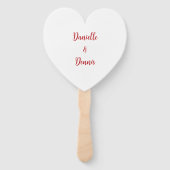 All You Need Is Love Typografie Handventilator Handwaaier (Achterkant)