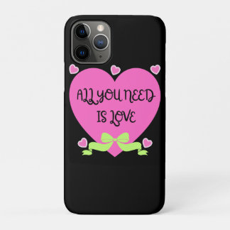 All You Need Is Love Valentine Design Case-Mate iPhone Case