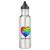 All You Need is Love Waterfles (Rechts)