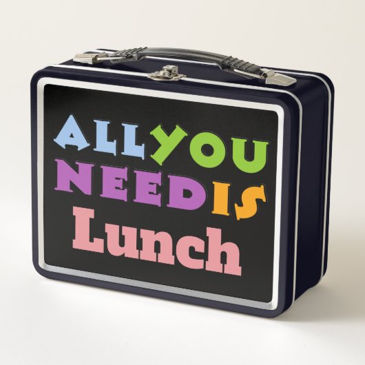 All You Need Is Lunch Lunch Box (Voorkant)
