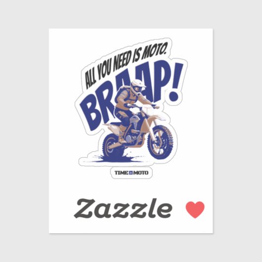 All You Need Is Moto Sticker (Vel)