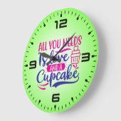 All You Needs is Love And Cupcake-67518 Grote Klok (Hoek)