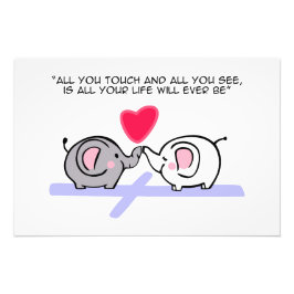 All you touch foto afdruk