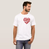 "All Your Need Is Love", Witte T-shirt (Voorkant volledig)
