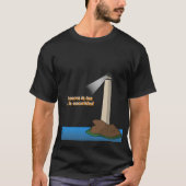 Allá el caminó: Observa la luz en la oscuridad T-shirt (Voorkant)