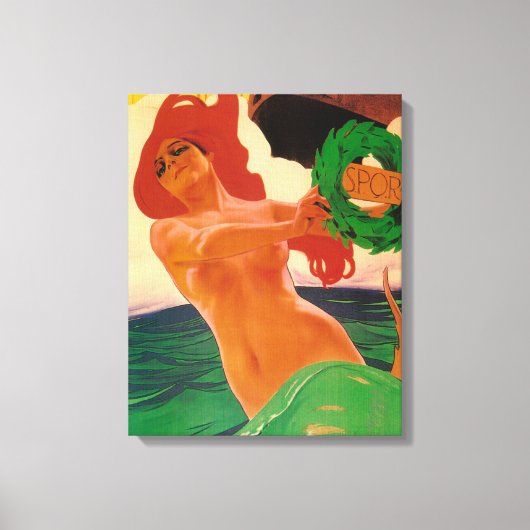 Alla Spezia Promotional Poster Canvas Afdruk (Voorkant)